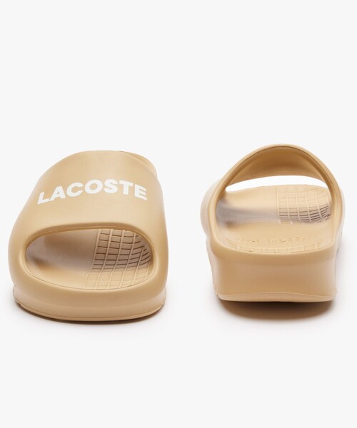 LACOSTE（ラコステ）の「ウィメンズ SERVE SLIDE 2.0 124 1 CFA（サンダル・レディース・ベージュ/ピンク・25.0cm/24.0cm/23.5cm/22.5cm）」の6枚目の写真