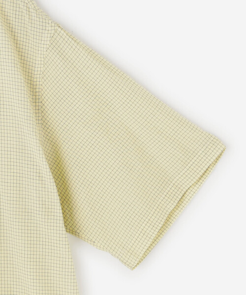 Kaptain Sunshine(キャプテン サンシャイン)の「KAPTAIN SUNSHINE | コットンガーゼ 半袖シャツ WOMEN(シャツ/ブラウス・レディース・ホワイト系その他/イエロー系その他・34)」の10枚目の写真