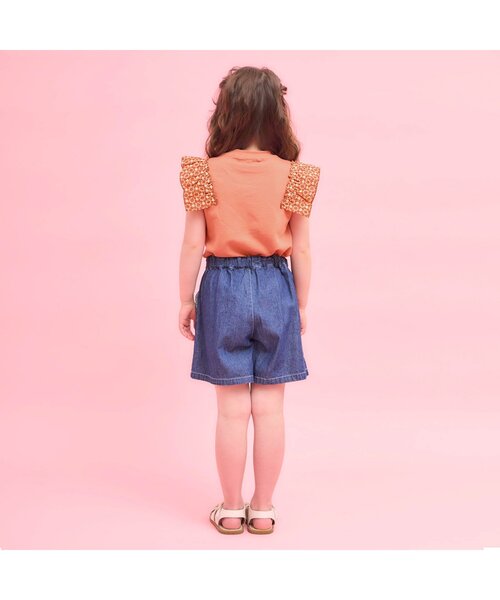 Seraph（セラフ）の「袖フリルガーリータンクトップ（タンクトップ・キッズ・ベージュ/オフホワイト/オレンジ/ラベンダー・120/110/100/140/130/95/90/80）」の12枚目の写真