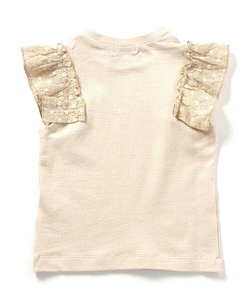 Seraph（セラフ）の「袖フリルガーリータンクトップ（タンクトップ・キッズ・ベージュ/オフホワイト/オレンジ/ラベンダー・120/110/100/140/130/95/90/80）」の10枚目の写真