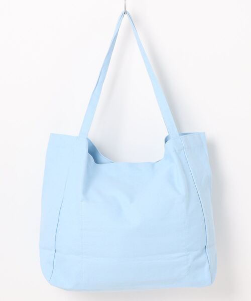 Mignonjour(ミニョンジュール)の「Mignonjour/ロゴ刺繍カラートートバッグ M2377(トートバッグ・レディース・アイボリー/ブルー/ピンク/イエロー・FREE)」の17枚目の写真