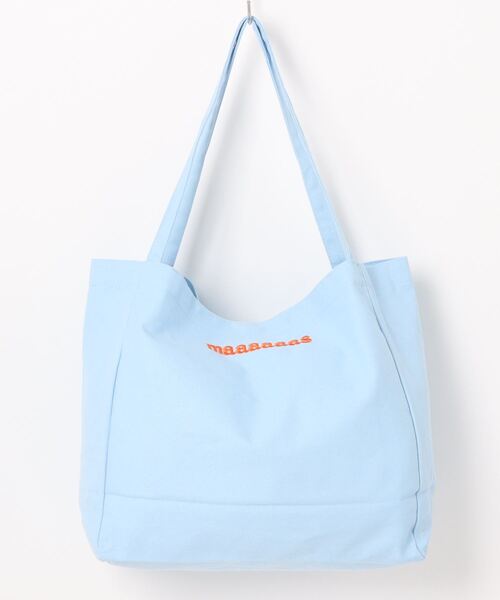 Mignonjour(ミニョンジュール)の「Mignonjour/ロゴ刺繍カラートートバッグ M2377(トートバッグ・レディース・アイボリー/ブルー/ピンク/イエロー・FREE)」の16枚目の写真