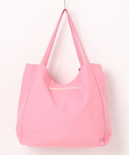 Mignonjour(ミニョンジュール)の「Mignonjour/ロゴ刺繍カラートートバッグ M2377(トートバッグ・レディース・アイボリー/ブルー/ピンク/イエロー・FREE)」の15枚目の写真
