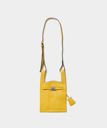 market shoulder bag in shrink leather