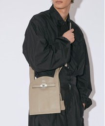 market shoulder bag in shrink leather