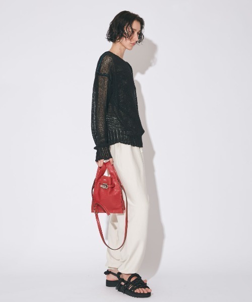 ビューティフルピープル マーケットバッグ ショルダーバッグ market shoulder bag in shrink leather – beautiful people