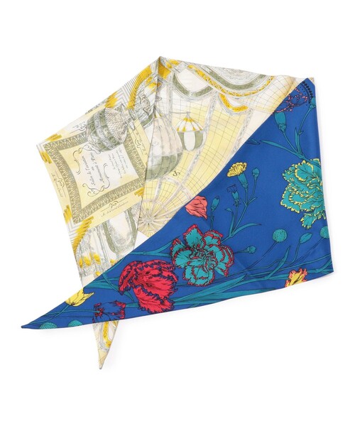 セール】 manipuri:シルクスカーフ （バンダナ・スカーフ）｜SHIPS / シップス ファッション通販 タカシマヤファッションスクエア manipuri シルクバンダナ スカーフ 青