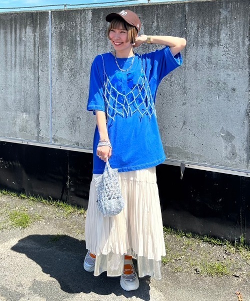 RODEO CROWNS WIDE BOWL(ロデオクラウンズワイドボウル)の「クリアビーズビスチェ(ベスト・レディース・クリア・FREE)」の21枚目の写真