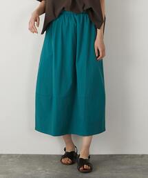 MELROSE claire | 【雨の日も晴れの日も頼りになる撥水加工のコクーンスカート】(スカート)