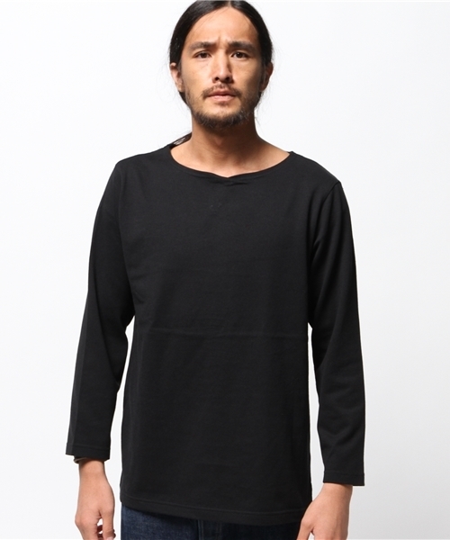 WHO'S WHO gallery（フーズフーギャラリー）の「POP USAボートネック（スウェット・メンズ・ホワイト/グレー/ネイビー/ブラック・LARGE/MEDIUM）」の5枚目の写真