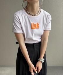 feepur by saya | スリーブロゴLink Tee(Tシャツ/カットソー)