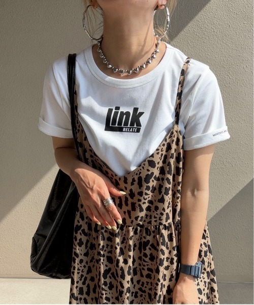feepur by saya（フェピュールバイサヤ）の「スリーブロゴLink Tee（Tシャツ/カットソー・レディース・クリーム/ピンク/オフホワイト/ラベンダー・MEDIUM）」の2枚目の写真