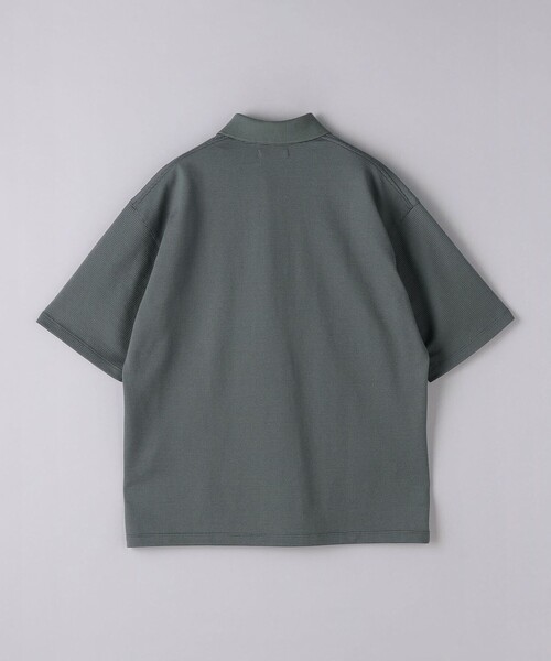 UNITED ARROWS（ユナイテッドアローズ）の「タックジャージ  ポロシャツ（ポロシャツ・メンズ・ネイビー/ナチュラル/グレー・S/M/L/XL）」の11枚目の写真