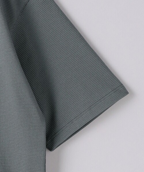 UNITED ARROWS（ユナイテッドアローズ）の「タックジャージ  ポロシャツ（ポロシャツ・メンズ・ネイビー/ナチュラル/グレー・S/M/L/XL）」の13枚目の写真