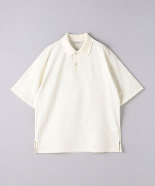 UNITED ARROWS（ユナイテッドアローズ）の「タックジャージ  ポロシャツ（ポロシャツ・メンズ・ネイビー/ナチュラル/グレー・S/M/L/XL）」の15枚目の写真