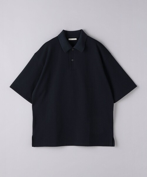 UNITED ARROWS（ユナイテッドアローズ）の「タックジャージ  ポロシャツ（ポロシャツ・メンズ・ネイビー/ナチュラル/グレー・S/M/L/XL）」の19枚目の写真