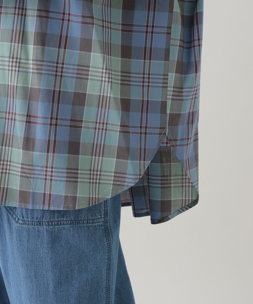 studio CLIP（スタディオクリップ）の「《natural by clip》アソートチェックワイドシャツ（シャツ/ブラウス・レディース・ブルー/ベージュ・FREE）」の19枚目の写真