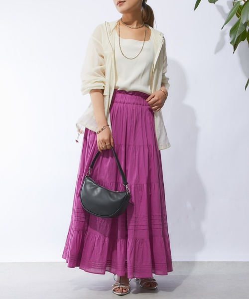 un dix cors(アンディコール)の「hettyフェイクレザーハーフムーンショルダーバッグ(ショルダーバッグ・レディース・ブラック/グリーン・FREE)」の12枚目の写真