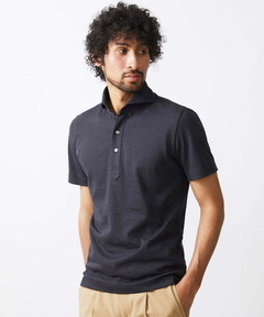 Compact rib henley HS T-shirt / コンパクトリブヘンリーショート