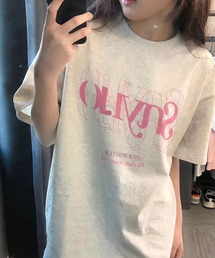 【7色展開】フロントカサネロゴプリント Tシャツ