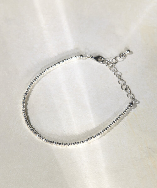 【新品】earPAPILLONNERイアパピヨネ シルバー ブレスレットS925 ear PAPILLONNER（イアパピヨネ）の「《金属アレルギー対応
