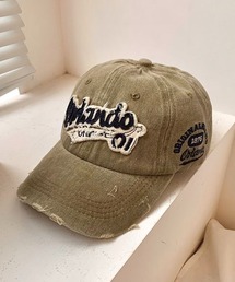 LADY LIKE（レディライク）の「ロゴワッペンヴィンテージキャップ（キャップ・レディース）」