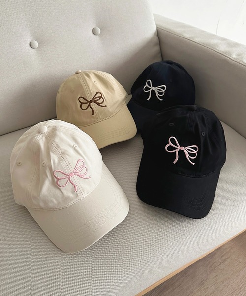 apres jour×ARIAZ】刺繍リボンキャップ（キャップ）｜apres jour