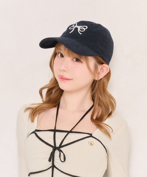apres jour×ARIAZ】刺繍リボンキャップ（キャップ）｜apres jour