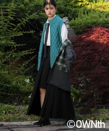 OWNth（オンス）の「レイヤードデザインスカート（スカート）」