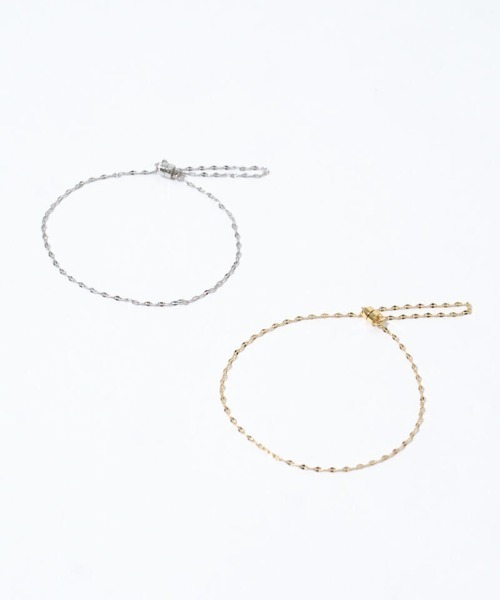 flower（フラワー）の「マグネットチェーンブレスレット（ブレスレット・レディース・ゴールド/シルバー・FREE）」の14枚目の写真