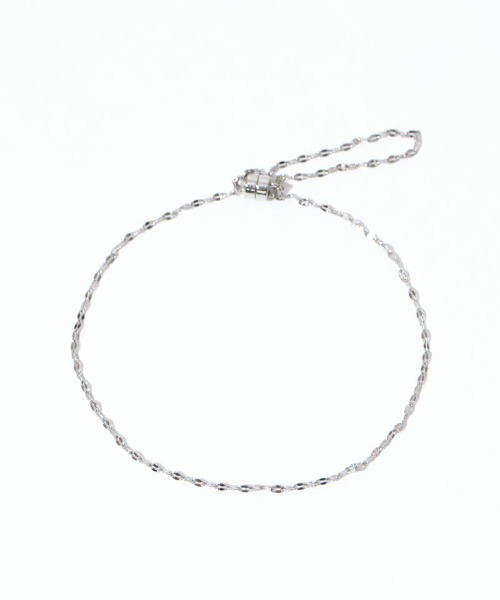 flower（フラワー）の「マグネットチェーンブレスレット（ブレスレット・レディース・ゴールド/シルバー・FREE）」の3枚目の写真