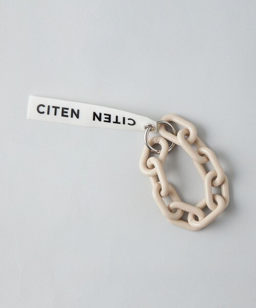 CITEN(シテン)の「<CITEN> チェーン ストラップ(キーホルダー・レディース・ベージュ/ブラック/オレンジ/ロイヤルブルー/ホワイト/シャーベット/その他1/ピンク/ゴールド/シルバー/ターコイズブルー系/ライム・FREE)」の4枚目の写真