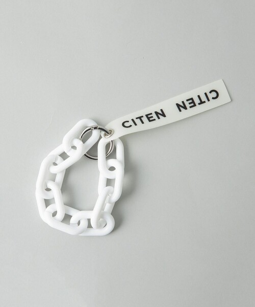 CITEN(シテン)の「<CITEN> チェーン ストラップ(キーホルダー・レディース・ベージュ/ブラック/オレンジ/ロイヤルブルー/ホワイト/シャーベット/その他1/ピンク/ゴールド/シルバー/ターコイズブルー系/ライム・FREE)」の2枚目の写真