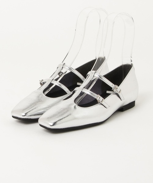 artemis by DIANA（アルテミスバイダイアナ）の「【片足150g】軽量　ダブルストラップメリージェーン（パンプス・レディース・シルバー/ブラック/ゴールド・22.5cm/23.0cm/23.5cm/24.0cm/24.5cm/25.0cm/22.0cm）」の20枚目の写真