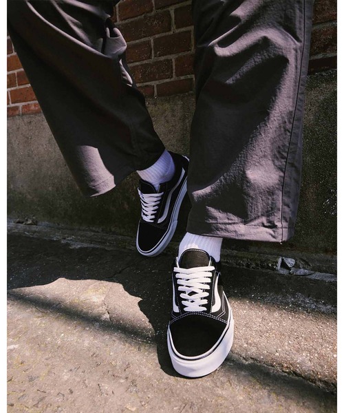 VANS(バンズ)の「VANS ヴァンズ OLD SKOOL オールドスクール VN-0D3HY28 BLACK(スニーカー・メンズ・ブラック・9h/6h/7h/9/11/8h/12/7/8/10h/10/4h/6/5/5h/4/13/11h)」の6枚目の写真