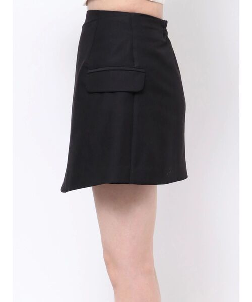 EATME(イートミー)の「ジャケットライクラップスカート(セットアップ可能)(スカート・レディース・ブルー/ブラック/ブラウン/グレー・MEDIUM/SMALL)」の9枚目の写真