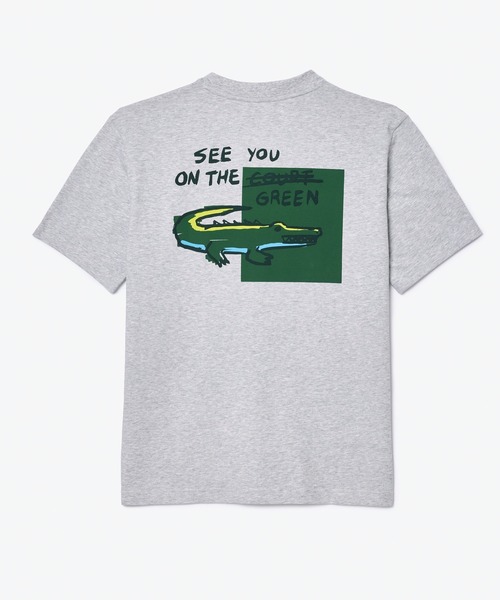 【セール】ラコステゴルフ ウルトラドライ バックプリント半袖Tシャツ(Tシャツ/カットソー)|LACOSTE(ラコステ)
