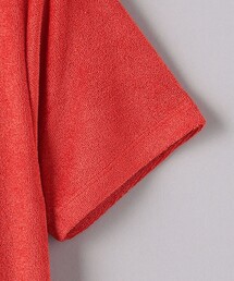 ＜BASERANGE＞OMO ベロア ショートスリーブ Tシャツ BASERANGE ショートスリーブ Tシャツ