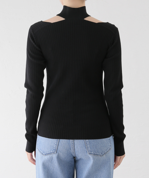 Noble（ノーブル）の「チョーカーリブニット（ニット/セーター）」 - WEAR