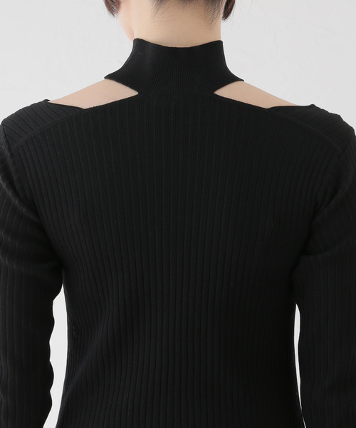 Noble（ノーブル）の「チョーカーリブニット（ニット/セーター）」 - WEAR