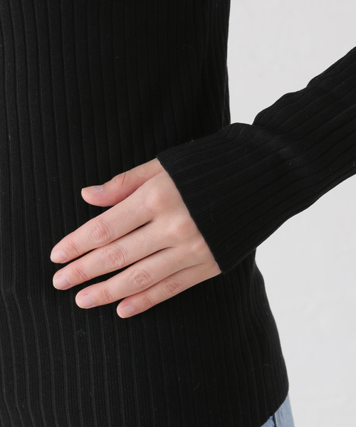 Noble（ノーブル）の「チョーカーリブニット（ニット/セーター）」 - WEAR