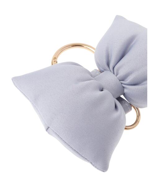 Maison de FLEUR(メゾンドフルール)の「サテンリボンキーリング(その他小物・レディース・ピンク系その他3/ピンク/ブラック/ブルー系その他5/ライトグリーン系2・FREE)」の12枚目の写真