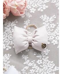 Maison de FLEUR | サテンリボンキーリング(その他小物)