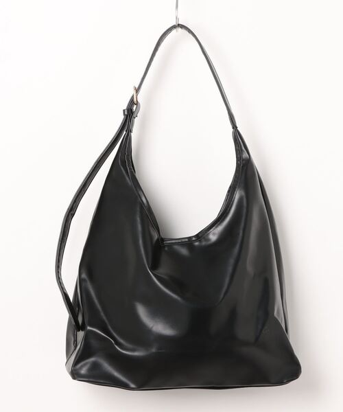 florist(フローリスト)の「ヴィーガンレザーフロントステッチショルダーバッグ/トートバッグ(ショルダーバッグ・レディース・オフホワイト/オリーブ/ワインレッド/モカ/ブラック/キャメル・FREE)」の20枚目の写真