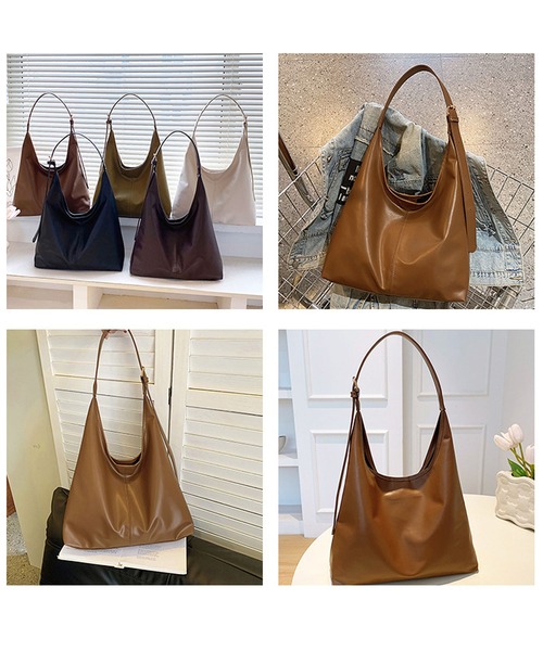 florist(フローリスト)の「ヴィーガンレザーフロントステッチショルダーバッグ/トートバッグ(ショルダーバッグ・レディース・オフホワイト/オリーブ/ワインレッド/モカ/ブラック/キャメル・FREE)」の19枚目の写真