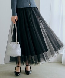 grove | 無地アソートチェックチュールスカート(スカート)