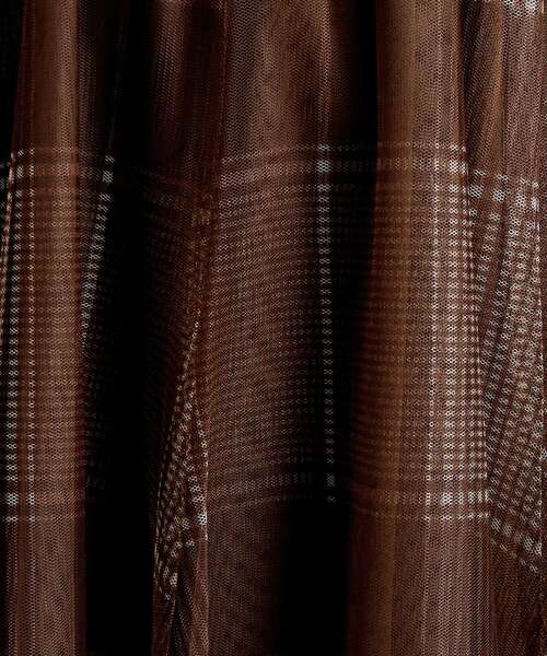 grove（グローブ）の「◆無地アソートチェックチュールスカート（スカート・レディース・ネイビー系1/ブラック/ダークブラウン系1・01/02/03/04/05）」の16枚目の写真