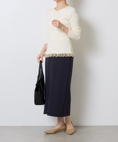 【セール】フロントタックスカート（スカート）｜COLLAGE GALLARDAGALANTE（コラージュガリャルダガランテ）