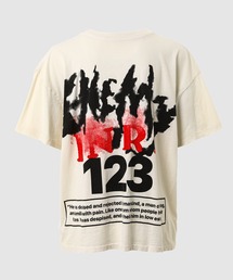 【国内買付】RRR123 APOCALYPSE NUNCA S/S TEE Tシャツ ロゴ RRR123 Apocalypse Nunca T-shirt | Black | FARFETCH
