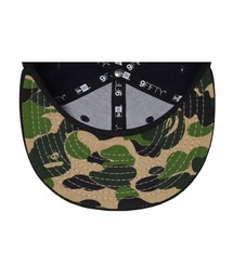 A BATHING APE（アベイシングエイプ）の「ABC CAMO APE HEAD NEW ERA